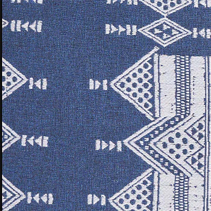 Peter Dunham Mombasa White/Pacific Fabric Sample 131MBA09