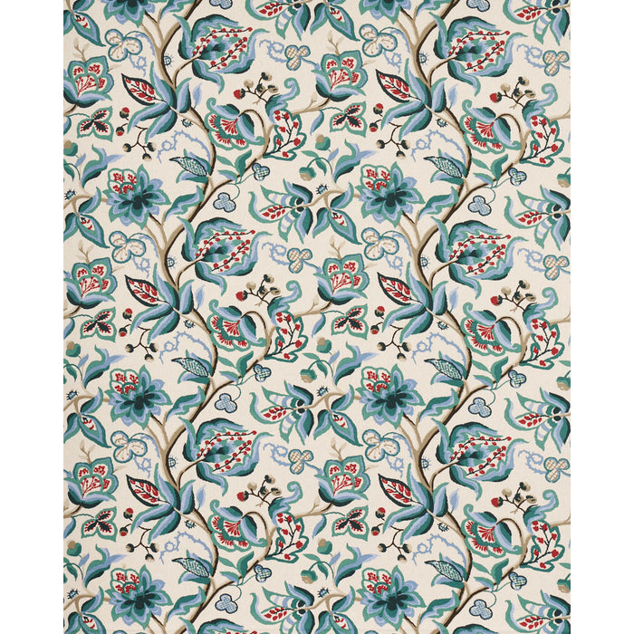 Schumacher Alexandra Vine Document Fabric 1325001