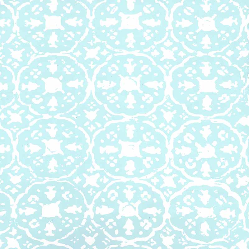 China Seas Nitik Ii New Blue No Dots Wallpaper 149-202CWP