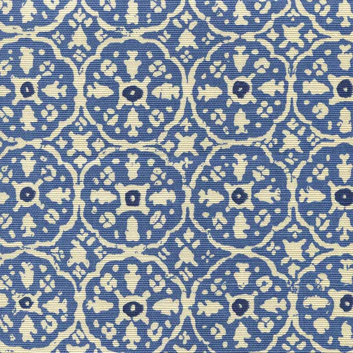 China Seas Nitik Ii Blue Flores Blue Fabric 149-20T