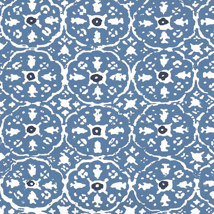 China Seas Nitik Ii Blue Floresblue Wallpaper Sample 149-20WP