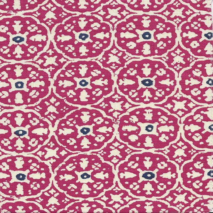 China Seas Nitik Ii Magenta New Navy Fabric Sample 149-34