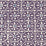 China Seas Nitik Ii Purple Navy Fabric Sample 149-44