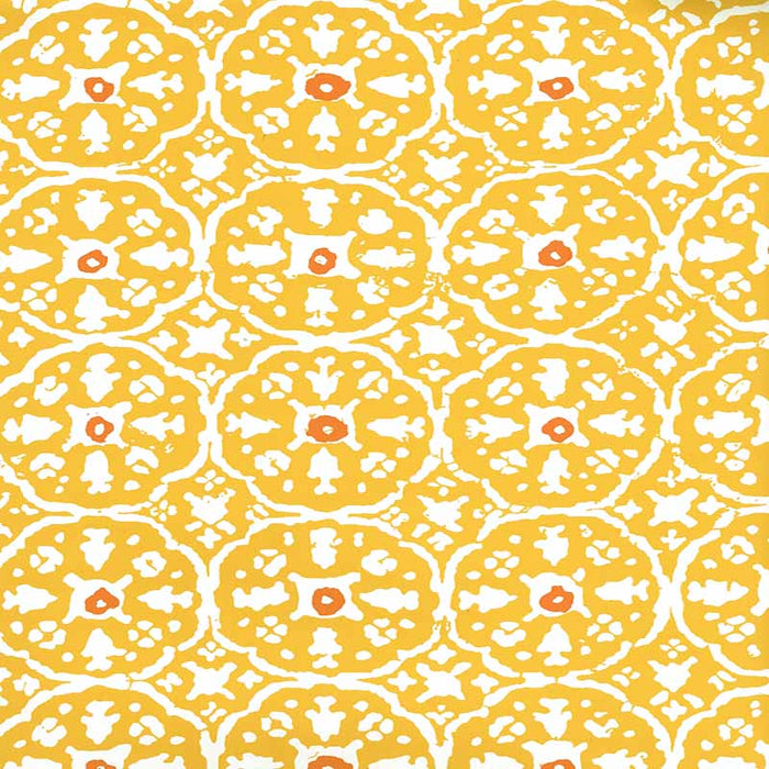 China Seas Nitik Ii New Yellow Salmon Wallpaper Sample 149-50WP