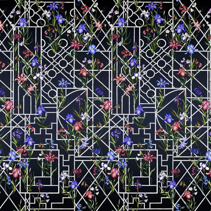 Christian Lacroix Fretwork Garden Panoramic Panel  2 Sample Sample PCL7053-02