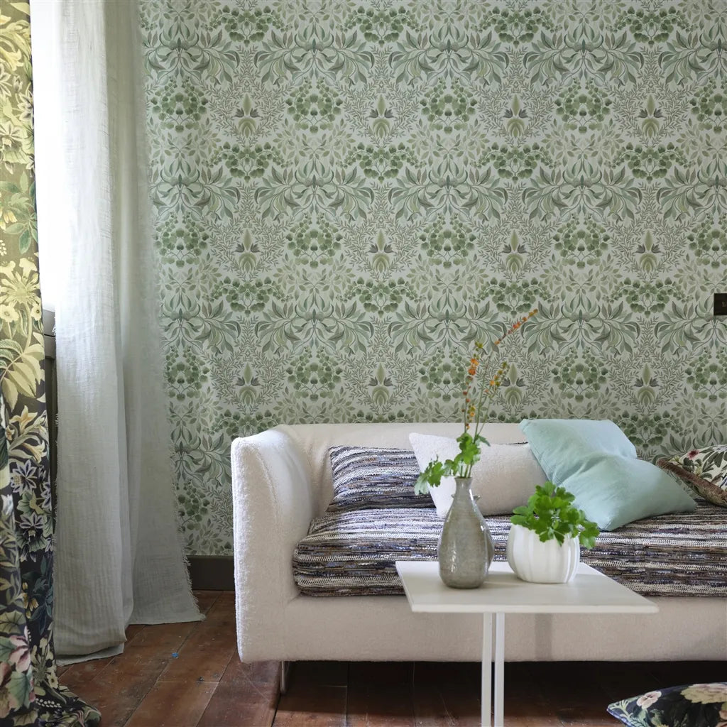 Designers Guild Karakusa 2 Wallpaper PDG1157-02