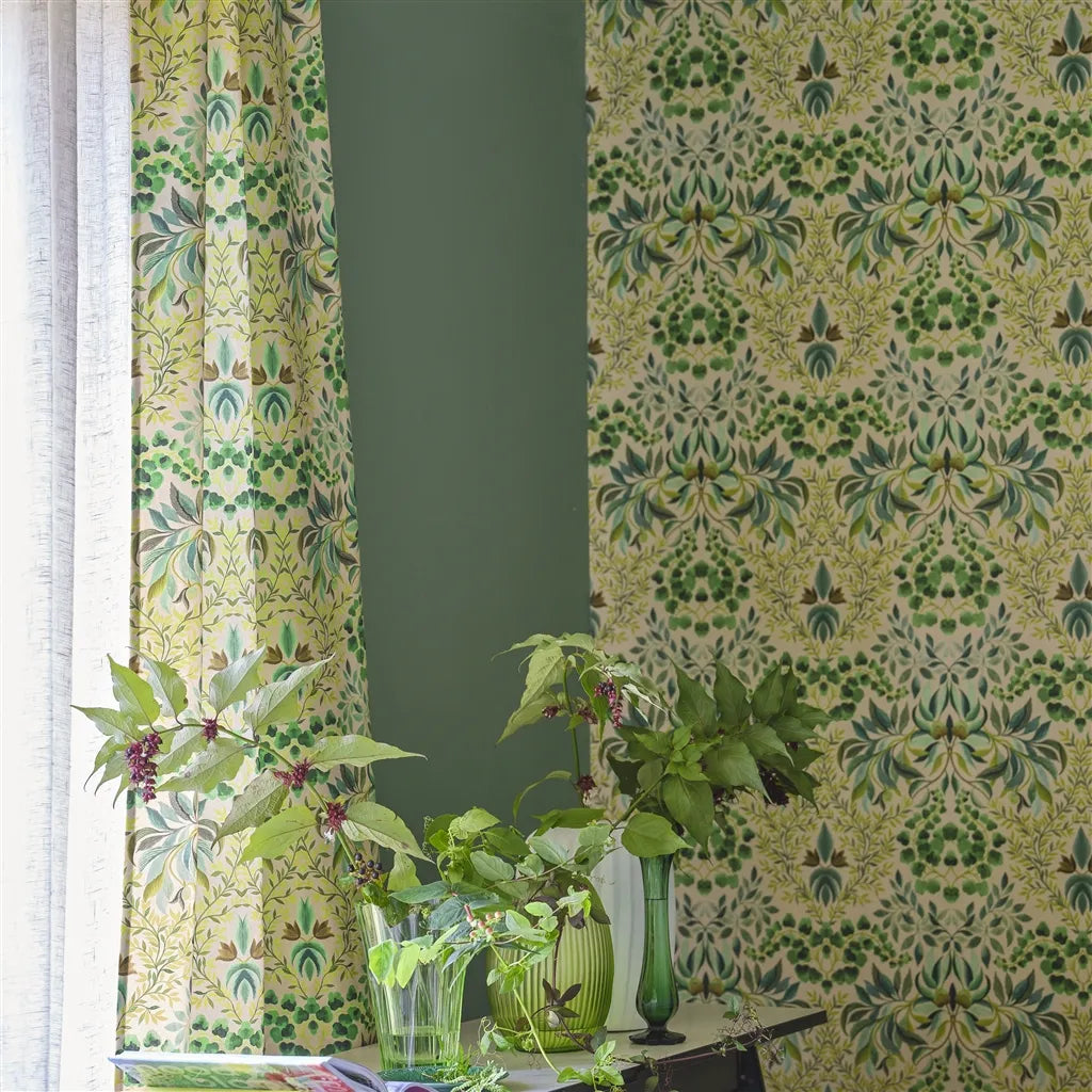 Designers Guild Karakusa 4 Wallpaper PDG1157-04