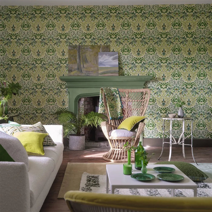 Designers Guild Karakusa 4 Wallpaper PDG1157-04