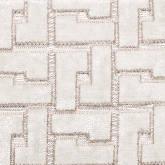 Holly Hunt Great Plains Interlock Whitewash Fabric 1555/01