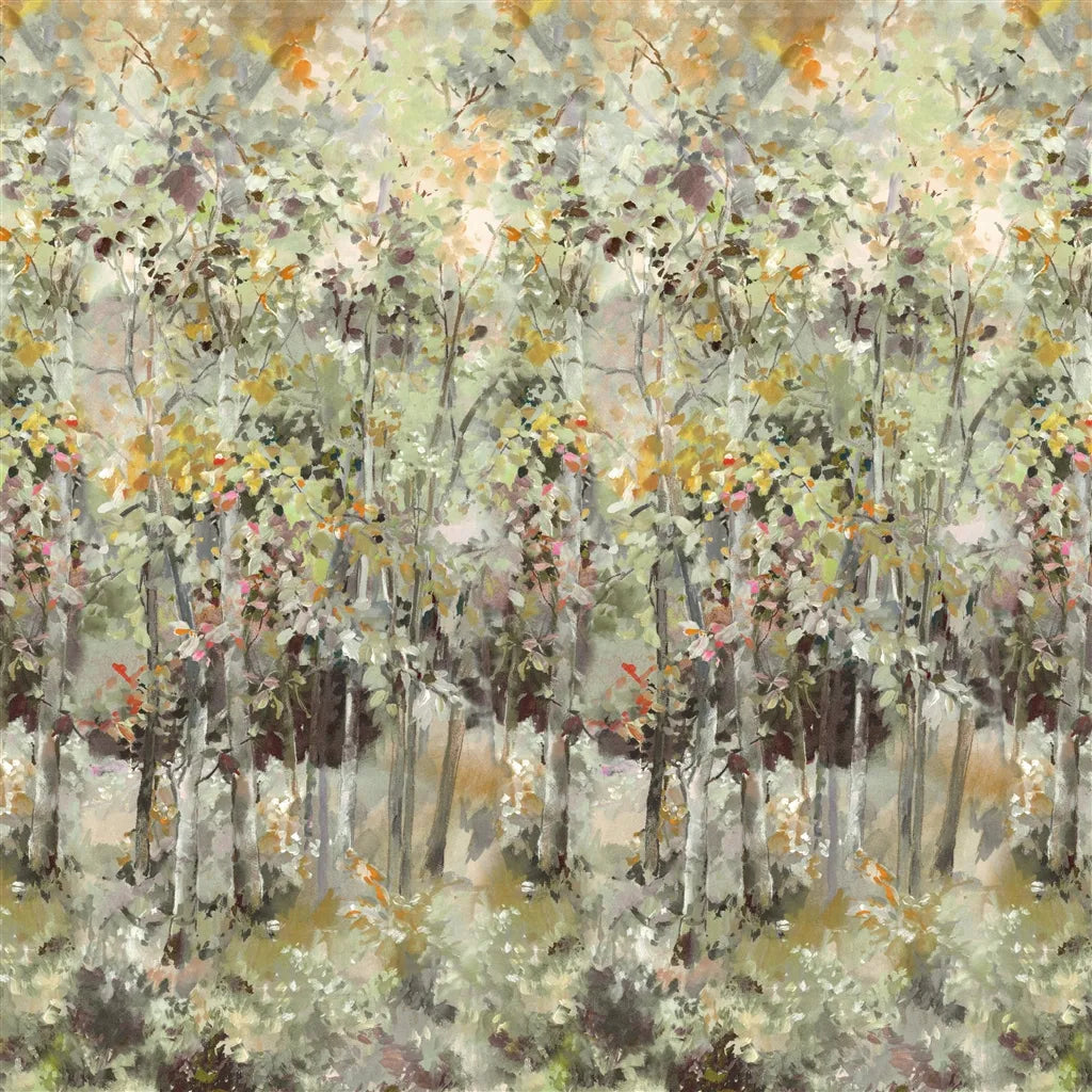 Designers Guild Bois De Bouleau Scene 1 Panel  1 Wallpaper PDG1175-01