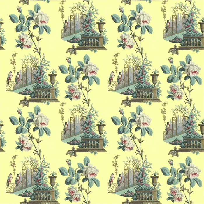 John Derian Ornamental Garden 1 Fabric FJD6057-01