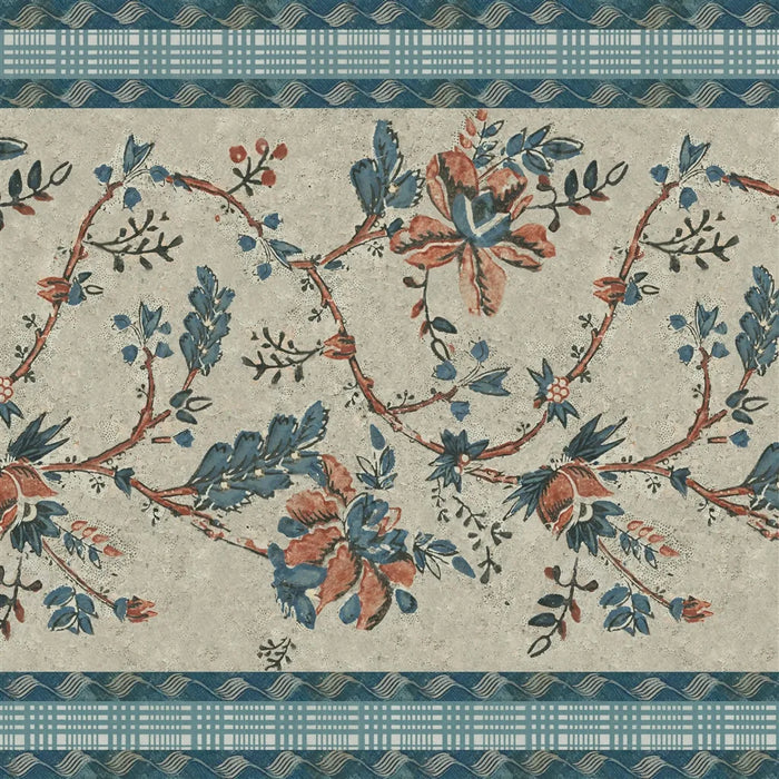 John Derian Pentimento Wide Border               (11 Yd Roll) 1 Wallpaper PJD6016-01