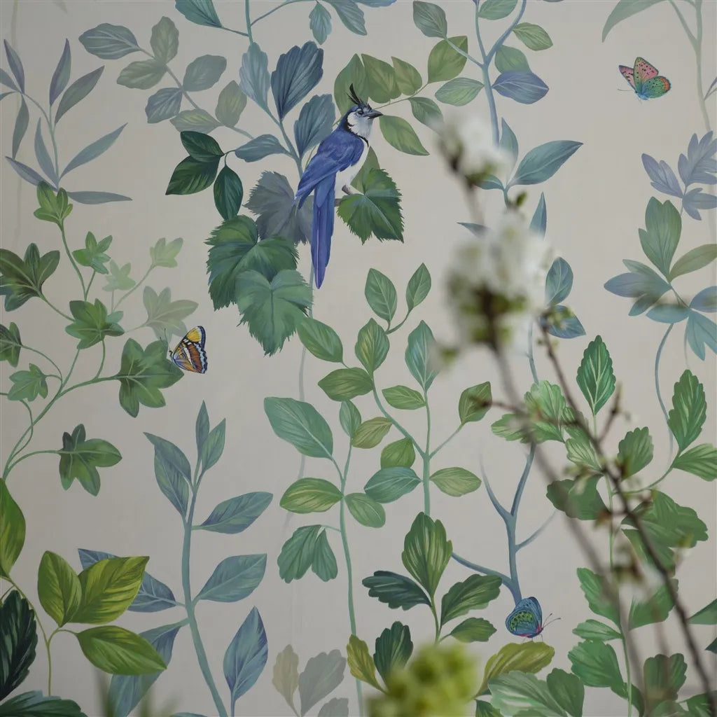 Designers Guild Voliere Panel  2 Wallpaper PDG1171-02