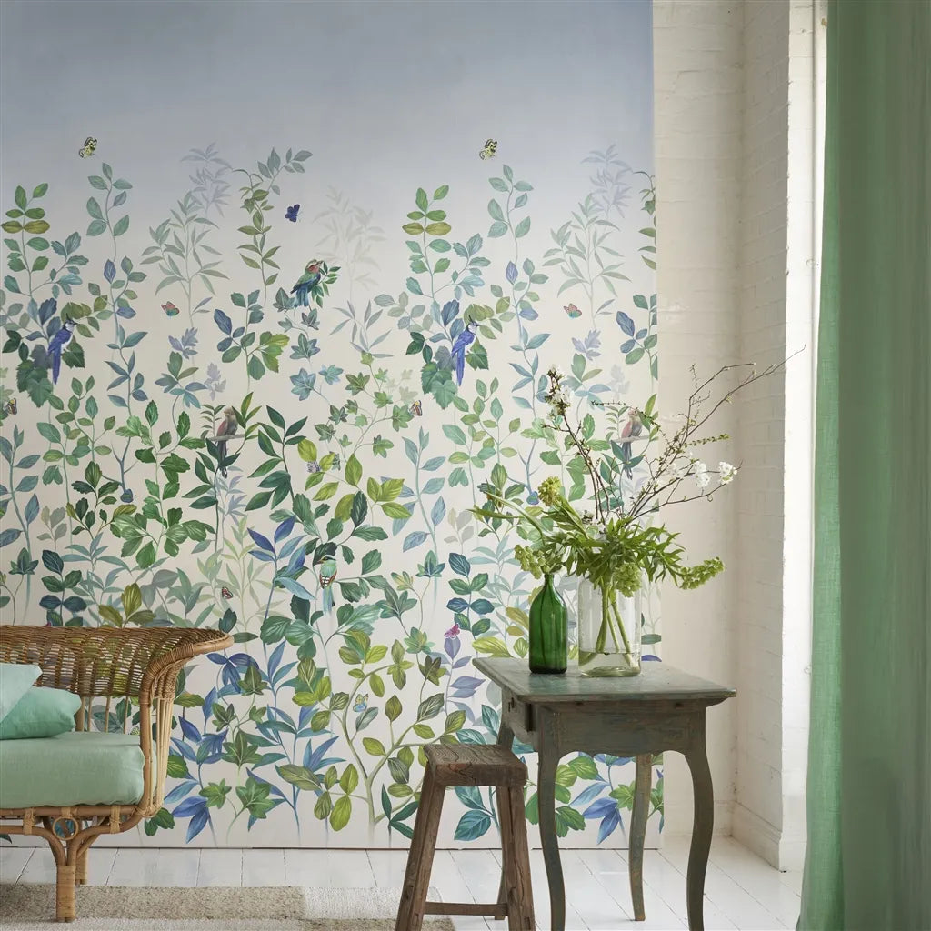 Designers Guild Voliere Panel  2 Wallpaper PDG1171-02