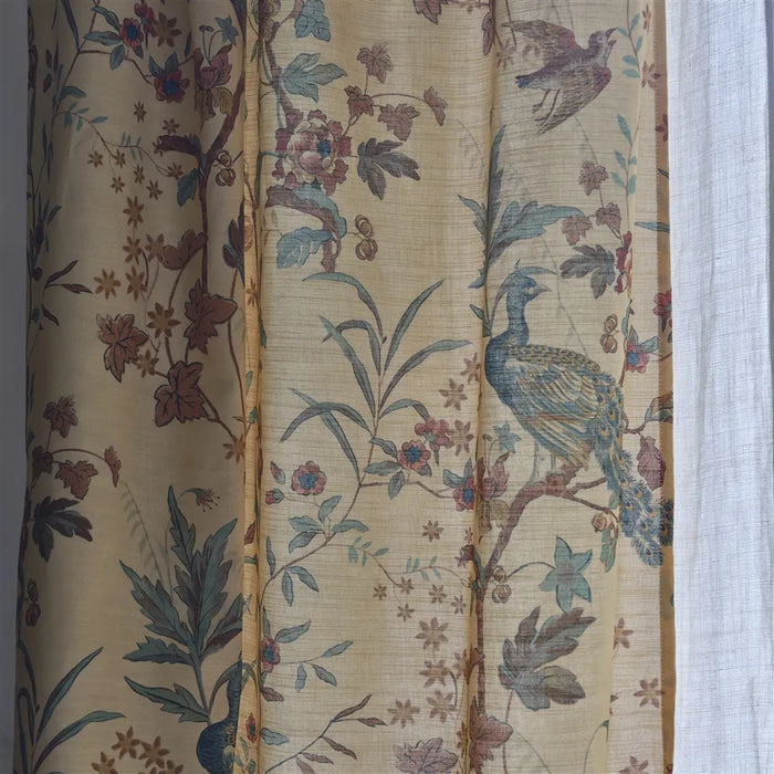 John Derian Peacock Toile 1 Fabric FJD6053-01