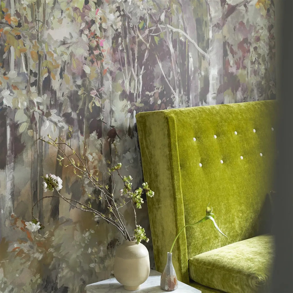 Designers Guild Bois De Bouleau Scene 1 Panel  1 Wallpaper PDG1175-01