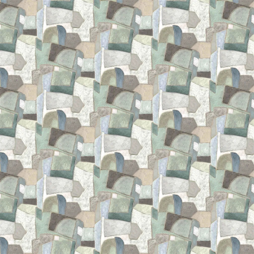 Designers Guild Clay Collage 1 Wallpaper PDG1201-01