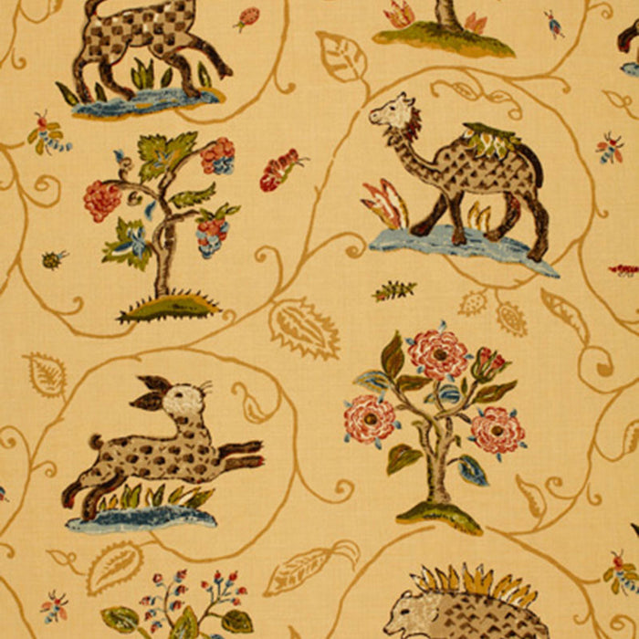 Schumacher La Menagerie Marigold Fabric 172761