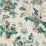 Schumacher Plaisirs De La Chine Emerald & Peacock Fabric Sample 172854