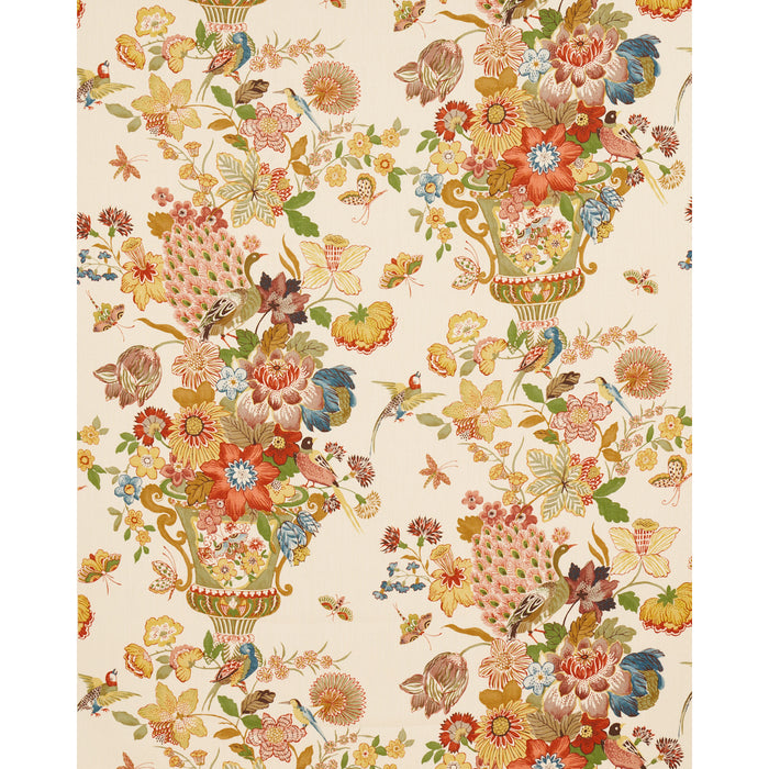 Schumacher Lansdale Bouquet Spring Fabric 173070