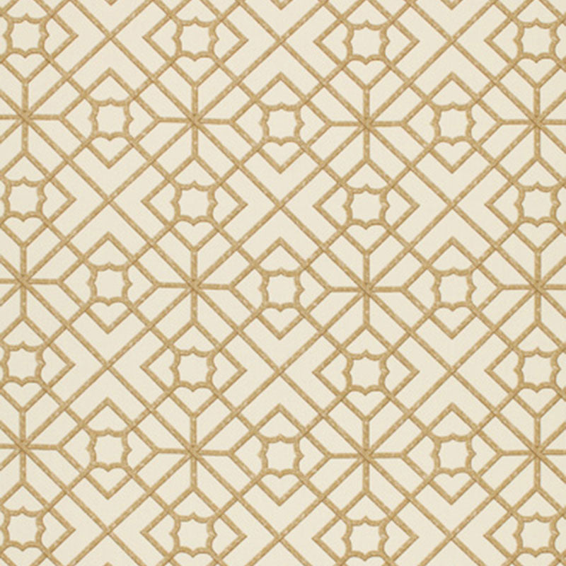 Schumacher Luan Fretwork Cane Fabric 173490