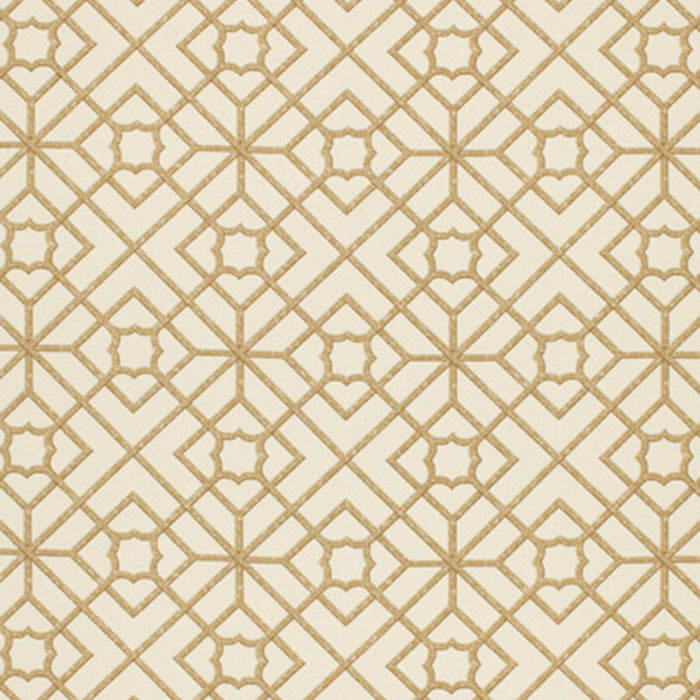 Schumacher Luan Fretwork Cane Fabric 173490