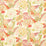 Schumacher Zanzibar Linen Print Melon Fabric 173521