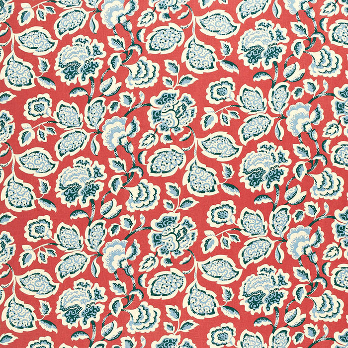 Schumacher Deco Flower Berry Fabric Sample 173700