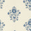 Schumacher Beatrice Bouquet Indigo Fabric 173762