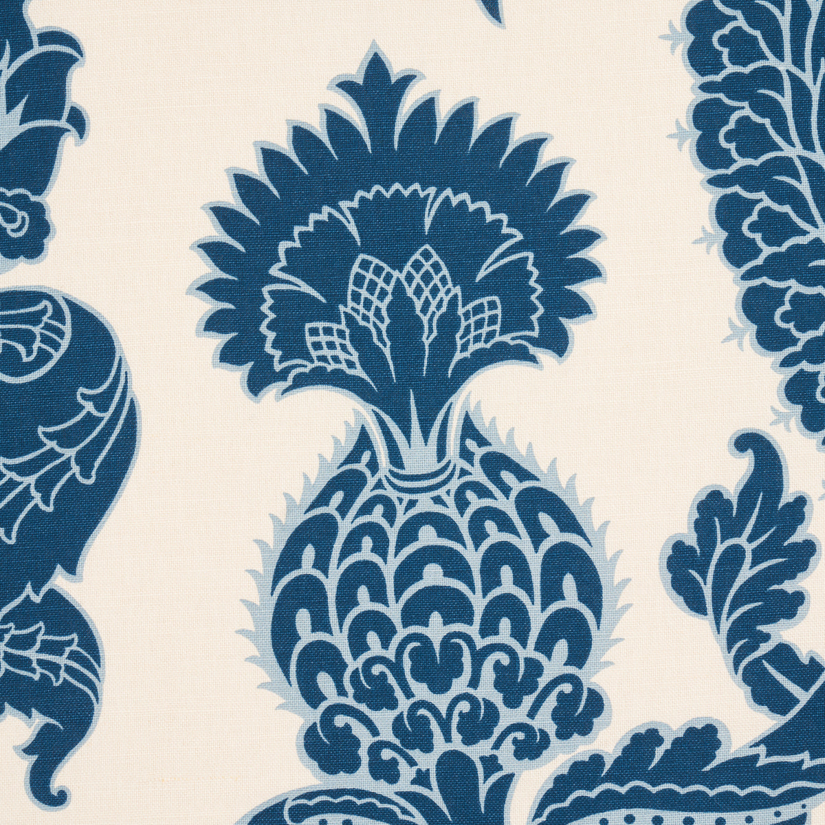 Schumacher Shalkar Indigo Fabric 173902