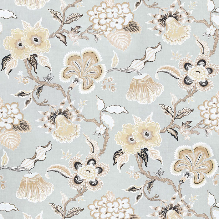 Schumacher Hothouse Flowers Mineral Fabric 174030