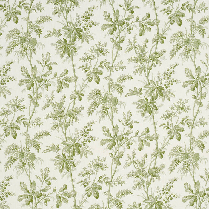 Schumacher Brantwood Vine Leaf Fabric 174114