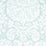 Schumacher Barresa Damask Aqua Fabric Sample 174132