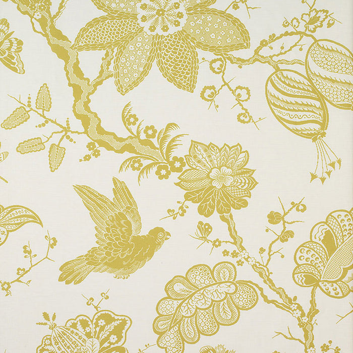 Schumacher Bali Vine Chartreuse Fabric 174370