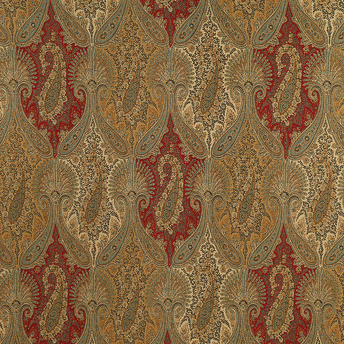 Schumacher Sarawak Paisley Tapestry Fabric Sample 174380