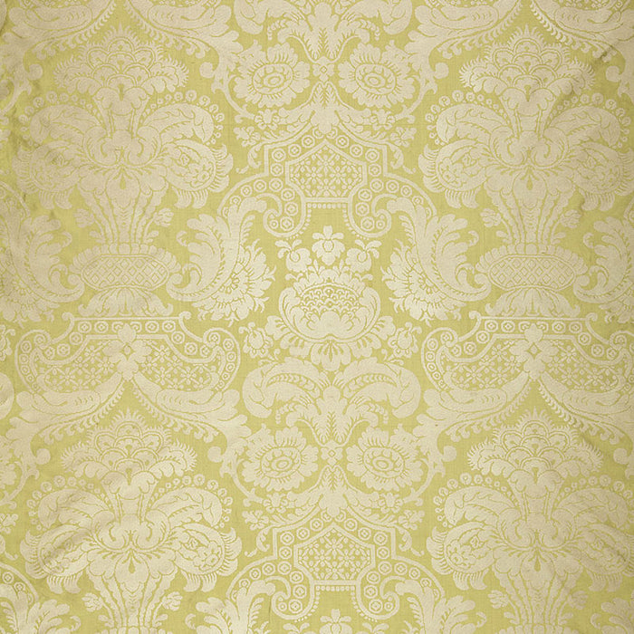 Schumacher Padova Damask Print Celadon Fabric 174421