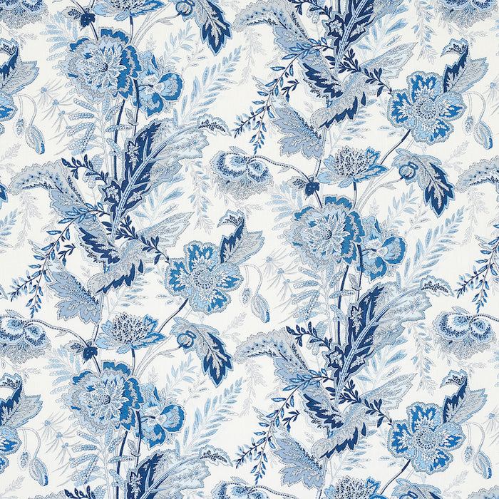 Schumacher Sandoway Vine Delft Fabric 174544