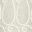 Schumacher Ambala Paisley Fog Fabric Sample 174642