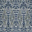 Schumacher Maya Ikat Print Indigo Fabric 174752