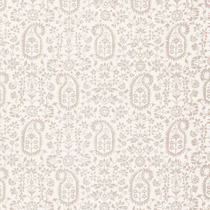 Schumacher Kalika Paisley Print Linen Fabric 174861