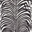 Schumacher Zebra Palm Ebony Fabric Sample 174872