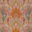 Schumacher Cambay Paisley Print Sandalwood Fabric Sample 174880