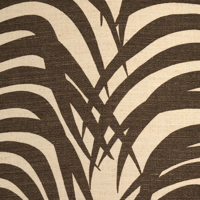 Schumacher Zebra Palm Java Fabric 174970