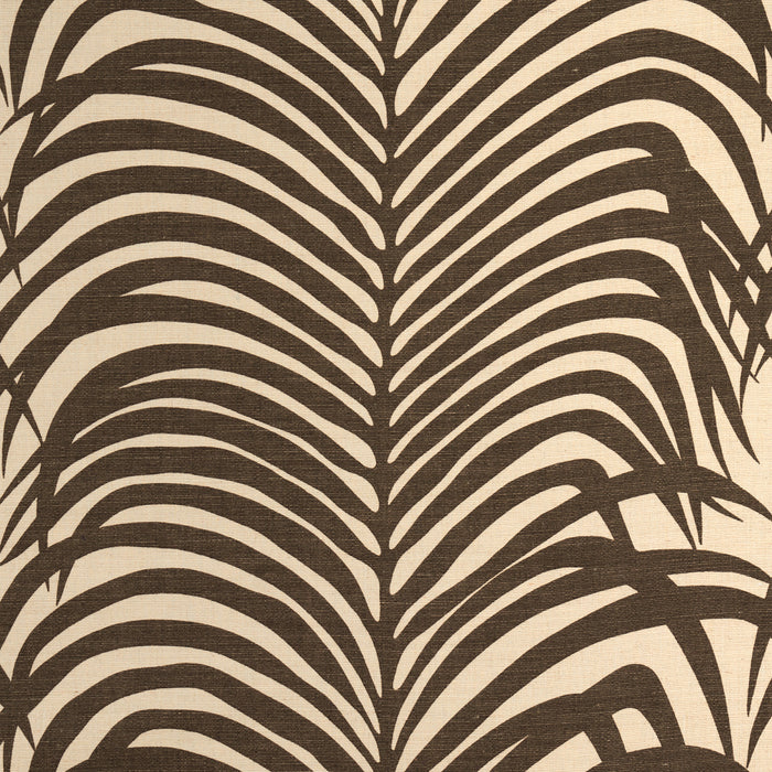 Schumacher Zebra Palm Java Fabric 174970