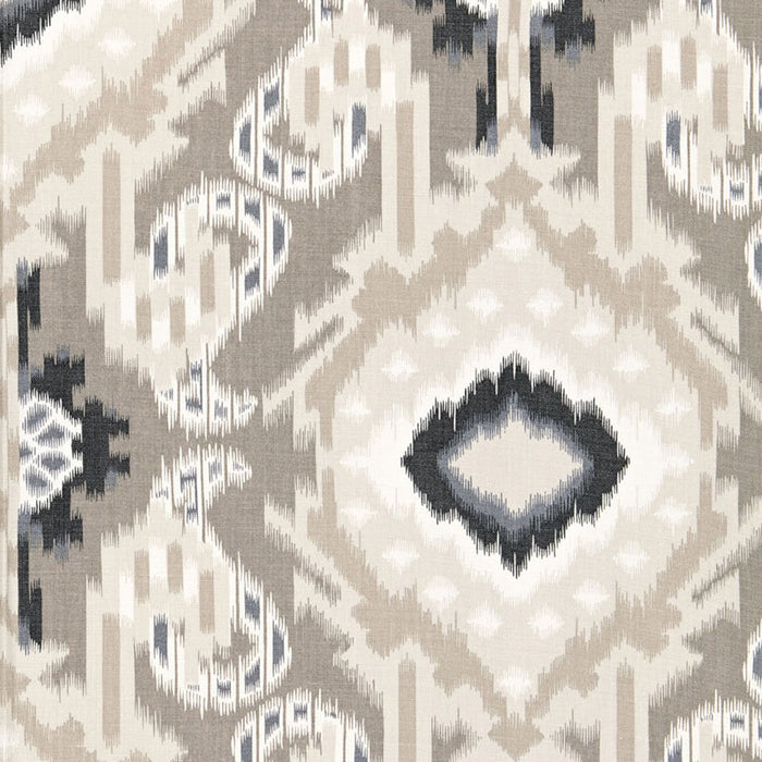 Schumacher Kiribati Ikat Print Linen Fabric 174981