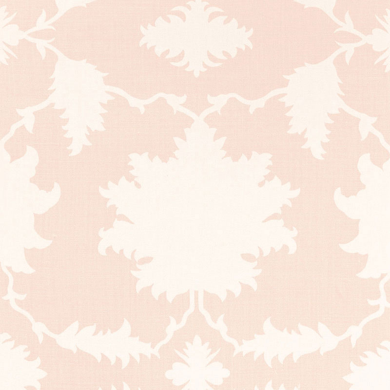 Schumacher Garden Of Persia Blush Conch Fabric 175031