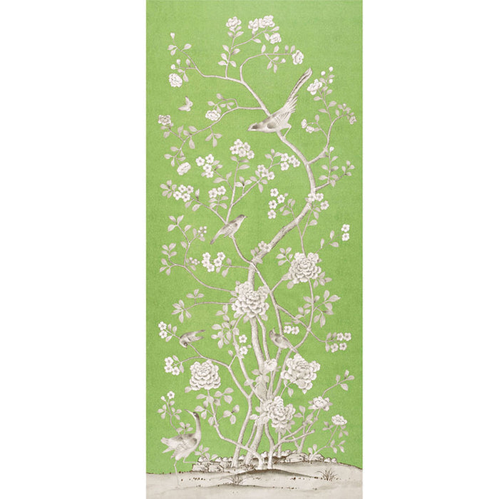 Schumacher Chinois Palais Lettuce Fabric 175040