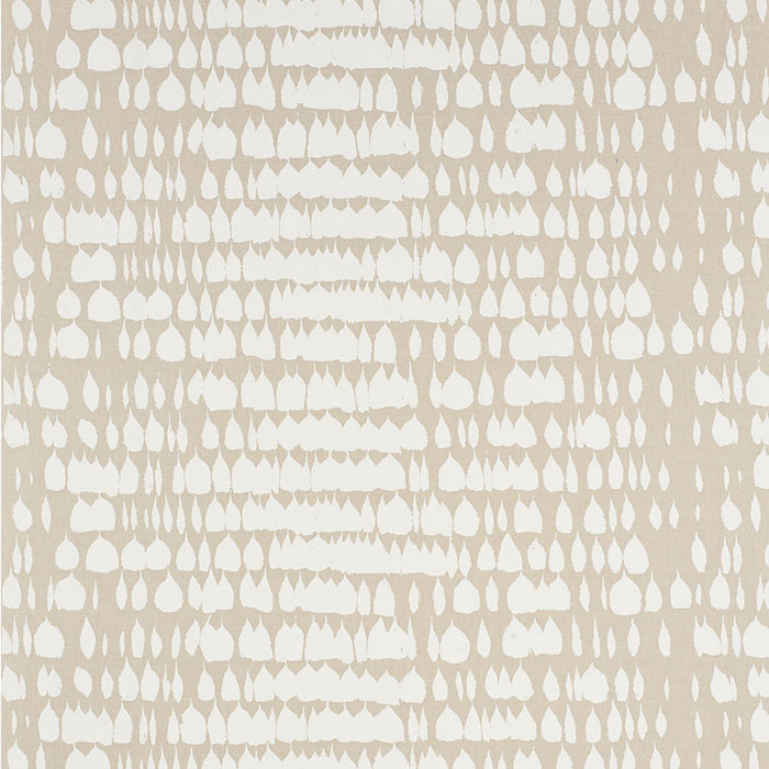 Schumacher Queen Of Spain Natural Fabric Sample 175205