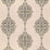 Schumacher Mehndi Linen Print Smoke Fabric 175322