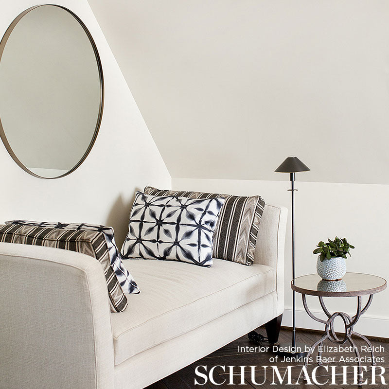 Schumacher Andromeda Linen Indigo Fabric 175380